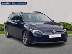 Blue Used 2021 VW Golf VIII R-line Estate | £15,935 (Fair price)