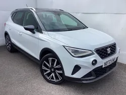 White Used 2023 Seat Arona FR SUV | £14,290 (Fair price)
