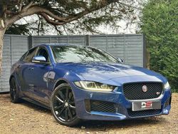 Blue Used 2015 Jaguar XE Supercharged Sedan | £14,490 (Fair price)