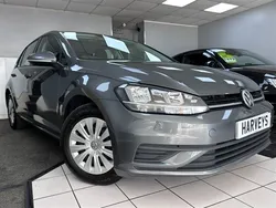 Grey Used 2018 VW Golf VII S Hatchback | £8,995 (Good price)