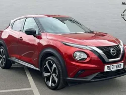 Red Used 2021 Nissan Juke Tekna SUV | £14,852 (Fair price)