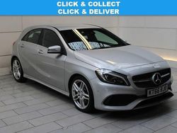 Silver Used 2017 Mercedes A220 AMG Line Premium Hatchback | £12,600 (Fair price)