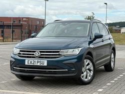 Blue Used 2021 VW Tiguan Life SUV | £15,250 (Super price)