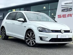 White Used 2016 VW Golf VII GTE Hatchback | £9,490 (Fair price)
