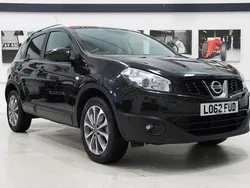 Black Used 2012 Nissan Qashqai Tekna SUV | £7,489 (Expensive)