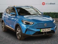 Blue Used 2024 MG ZS Trophy Connect Hatchback | £17,850 (Fair price)