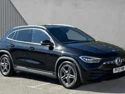 Black Used 2021 Mercedes GLA220 AMG line SUV | £26,036 (Fair price)