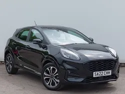 Black Used 2022 Ford Puma ST-Line Hatchback | £15,698 (Fair price)