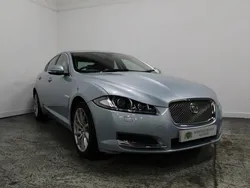 Blue Used 2013 Jaguar XF Premium Luxury Sedan | £7,495 (Fair price)