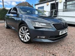 Grey Used 2017 Skoda Superb SE L Executive Hatchback | £8,995 (Expensive)