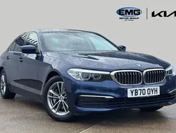 Blue Used 2021 BMW 530 Sedan | £19,995