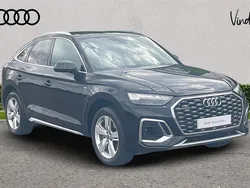Black Used 2021 Audi Q5 Sportback S-Line SUV | £32,176 (Good price)