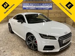 White Used 2015 Audi TTS Design Coupe | £17,995 (Expensive)