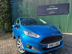 Blue Used 2013 Ford Fiesta Titanium Hatchback | £3,995 (Fair price)