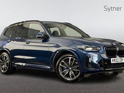 Blue Used 2022 BMW X3 M Sport SUV | £37,250 (Fair price)