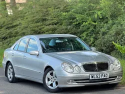 Silver Used 2003 Mercedes E240 Avantgarde Sedan | £2,495
