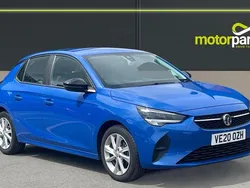 Blue Used 2020 Vauxhall Corsa Hatchback | £9,395 (Fair price)