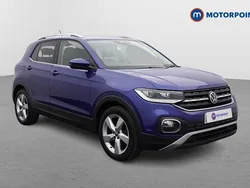 Blue Used 2021 VW T-Cross SEL SUV | £15,349 (Fair price)
