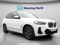 White Used 2021 BMW X3 M Sport SUV | £31,500 (Fair price)