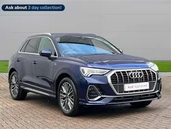 Blue Used 2024 Audi Q3 S-Line SUV | £31,165 (Good price)