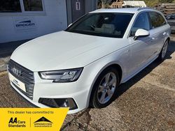 White Used 2019 Audi A4 S-Line Estate | £19,995 (Super price)