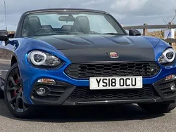 Isola blue Used 2018 Abarth 124 Spider Cabriolet | £19,990 (Fair price)