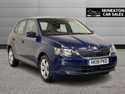Blue Used 2018 Skoda Fabia SE Hatchback | £8,150 (Good price)