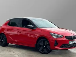 Red Used 2022 Vauxhall Corsa-e Edition Hatchback | £10,277 (Fair price)