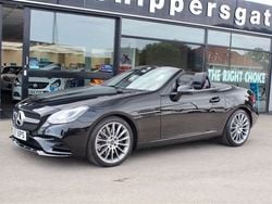 Black Used 2017 Mercedes SLC250 AMG line Cabriolet | £15,000