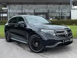 Black Used 2022 Mercedes EQC400 AMG Line Premium Plus SUV | £29,929 (A bit pricey)