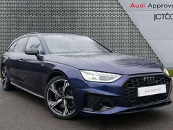 Blue Used 2024 Audi A4 Black Edition Estate | £30,700 (Fair price)