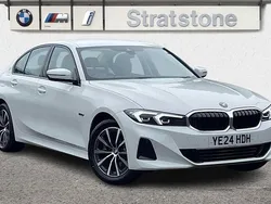 White Used 2024 BMW 330e Sport Line | £28,699