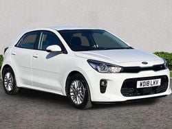 White Used 2018 Kia Rio 2 Hatchback | £9,510 (Fair price)