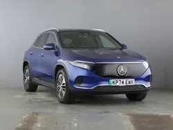 Spectral blue metallic Used 2024 Mercedes EQA250+ Executive SUV | £29,400