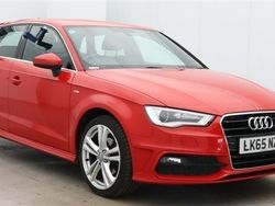 Red Used 2015 Audi A3 Sportback S-Line Hatchback | £11,380 (Fair price)