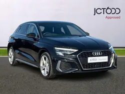 Black Used 2022 Audi A3 e-tron S-Line Hatchback | £17,988 (Fair price)