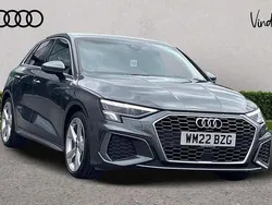 Grey Used 2022 Audi A3 S-Line Hatchback | £19,900 (Fair price)