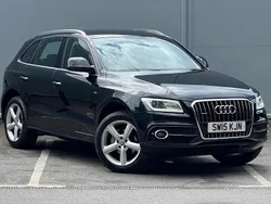 Black Used 2015 Audi Q5 S-Line SUV | £13,495 (Fair price)