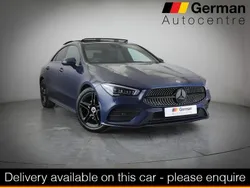 Blue Used 2022 Mercedes CLA180 AMG Line Premium Plus Sedan | £27,000 (Fair price)