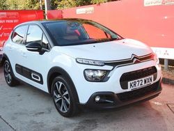 White Used 2022 Citroën C3 PureTech Hatchback | £10,395 (Fair price)