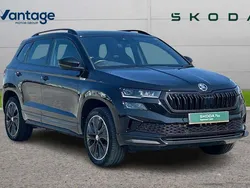 Black Used 2022 Skoda Karoq SportLine SUV | £25,190 (Fair price)