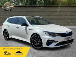 White Used 2019 Kia Optima GT-Line S Estate | £15,895 (Fair price)