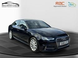 Black Used 2018 Audi A4 S-Line Sedan | £10,995 (Fair price)