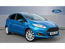 Blue Used 2016 Ford Fiesta Titanium Hatchback | £6,740 (Fair price)