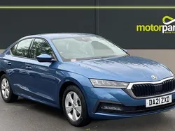 Blue Used 2021 Skoda Octavia SE First Edition Hatchback | £12,900 (Fair price)