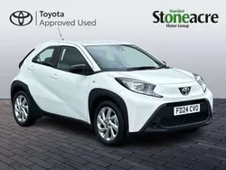White Used 2024 Toyota Aygo PURE Hatchback | £13,500 (Fair price)