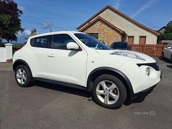 White Used 2013 Nissan Juke Visia SUV | £3,495 (Good price)