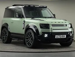 Green Used 2023 Land Rover Defender 75th Limited Edition SUV | £72,000 (Expensive)