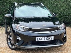 Black Used 2017 Kia Stonic 2 SUV | £7,876 (A bit pricey)