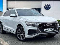 White Used 2020 Audi Q8 S-Line SUV | £32,194 (Fair price)